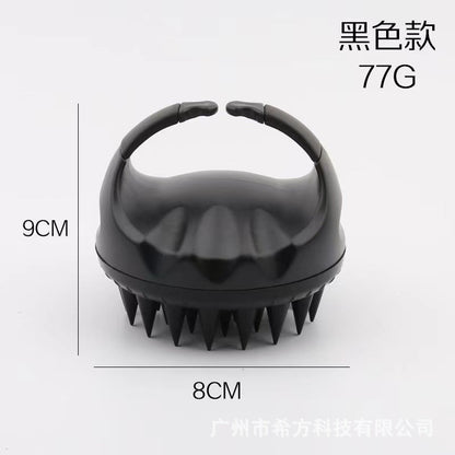 A shampoo brush massage brush
