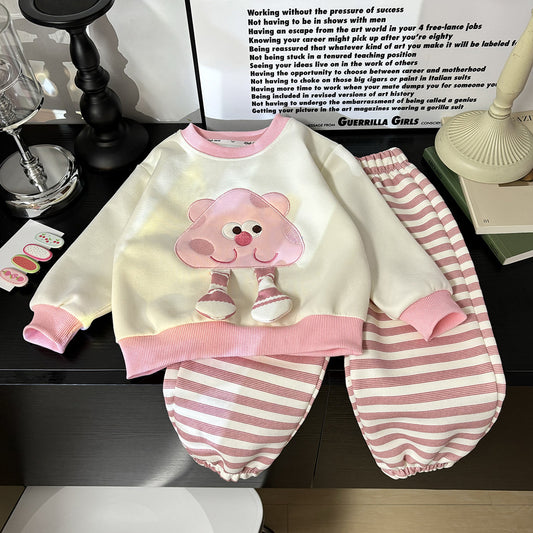 A children's sweater set