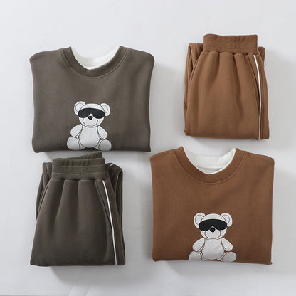 A children's suit sweater