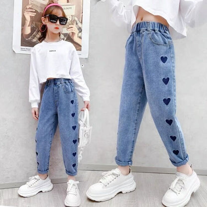 A Children's Denim Pants