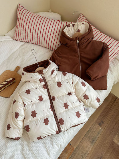 A Children's reversible warm jacket
