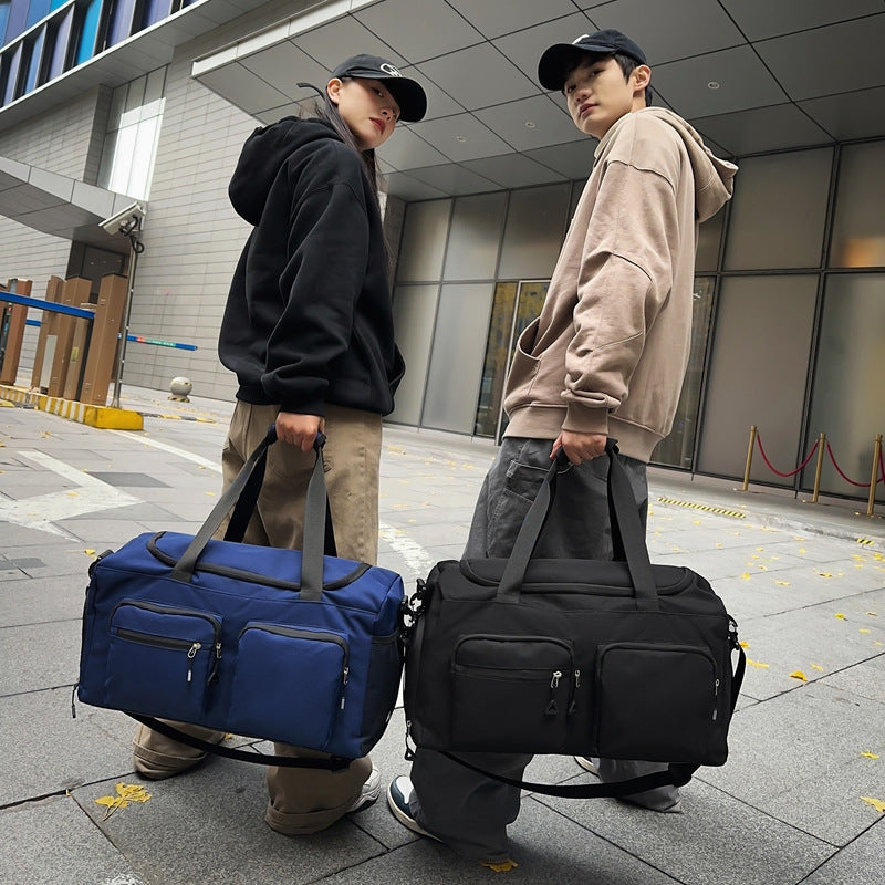 A Portable messenger large capacity storage bag