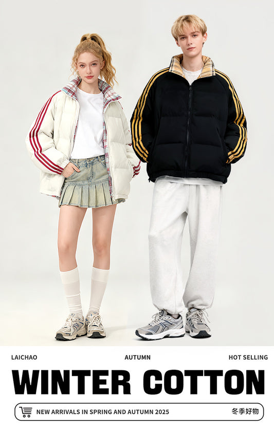 A Winter coat for men and women of the same style