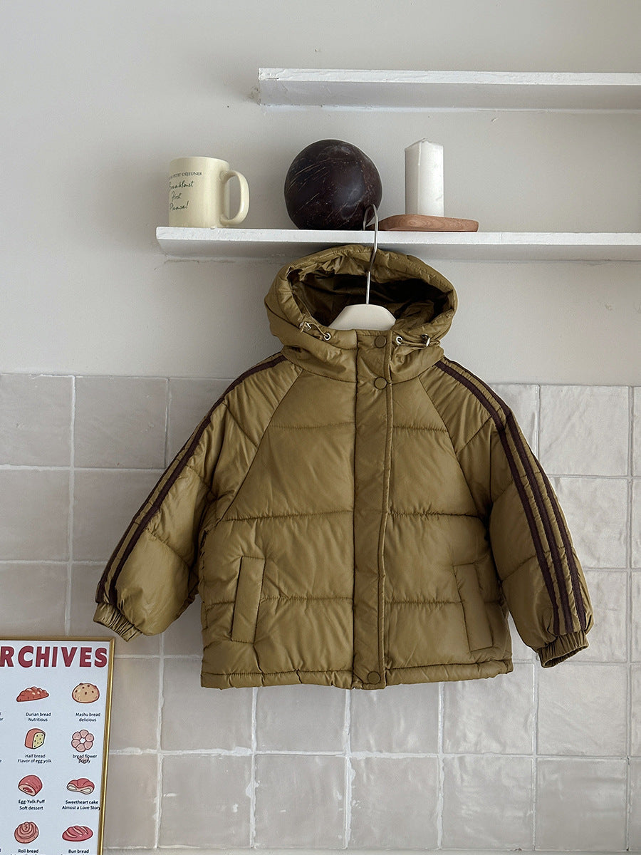 A Korean version of children's cotton clothes autumn and winter casual cotton-padded clothes jacket boys and girls down cotton clothes cross-border foreign trade children's clothing