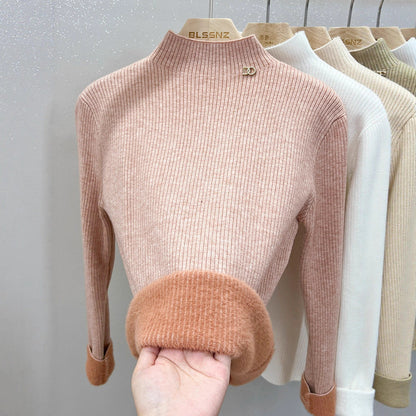 A Knitted sweater thermal top