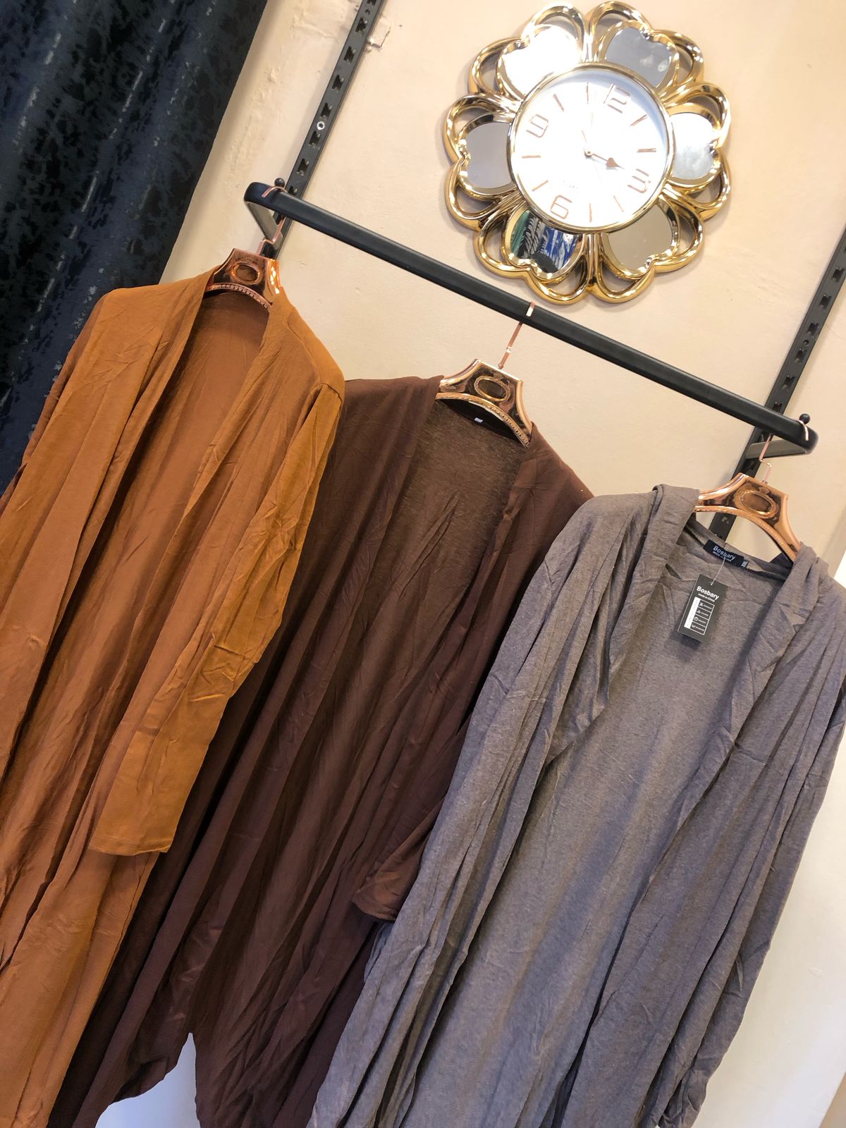 B3-M37 Thin cotton cardigan cape slim-fitting long coat - Mixbatch