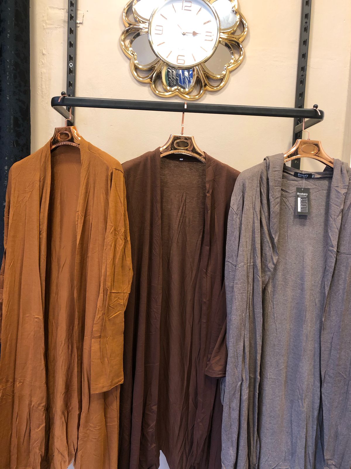 B3-M37 Thin cotton cardigan cape slim-fitting long coat - Mixbatch