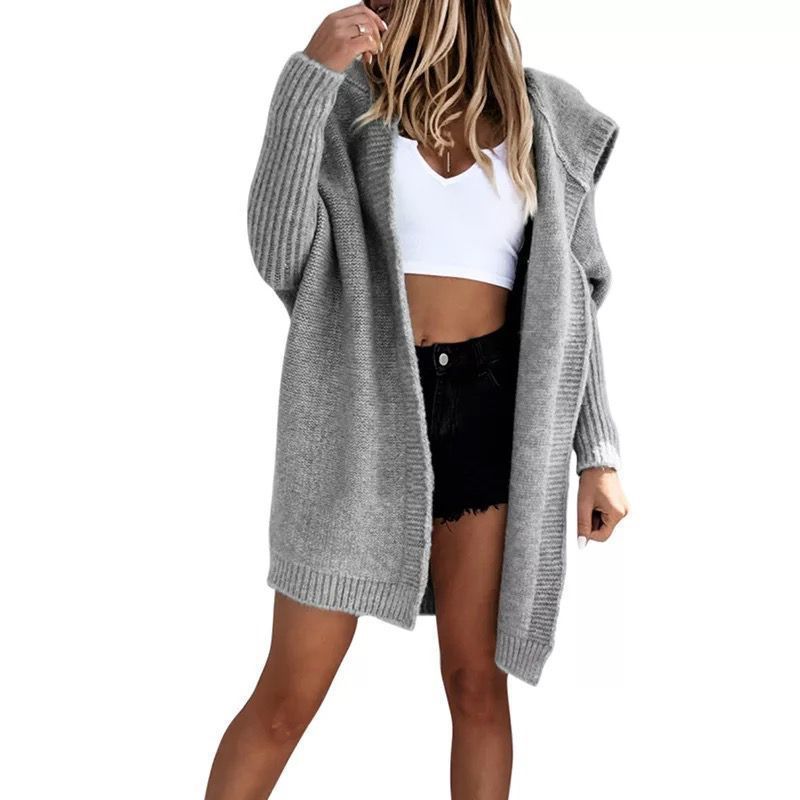 P sweater loose coat