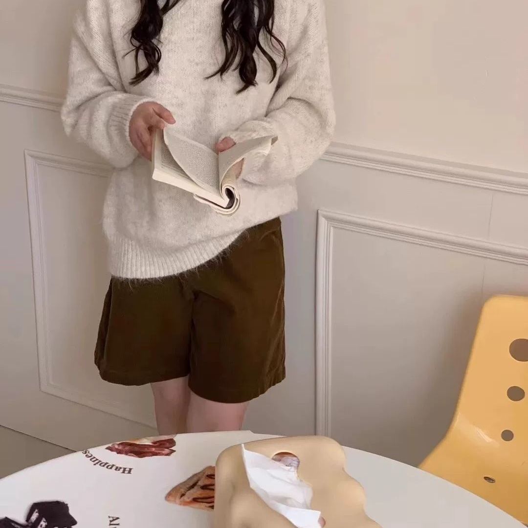 P knitted top sweater