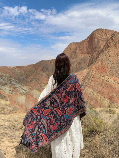 Autumn and Winter Scarf Shawl