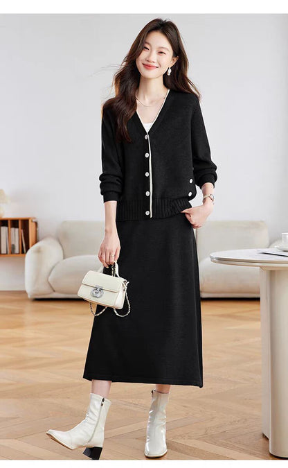 Knitted Two-Piece Set