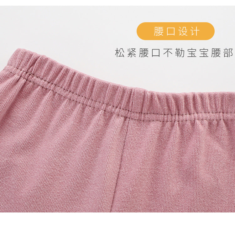 Children's Mid-Neck Thermal Underwear Set