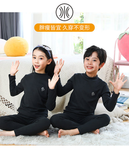 Children's Mid-Neck Thermal Underwear Set