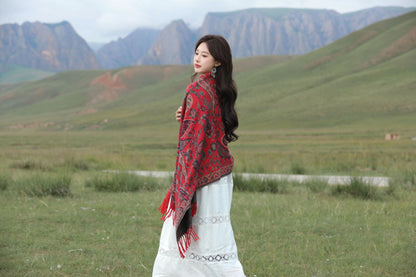 Autumn and Winter Scarf Shawl