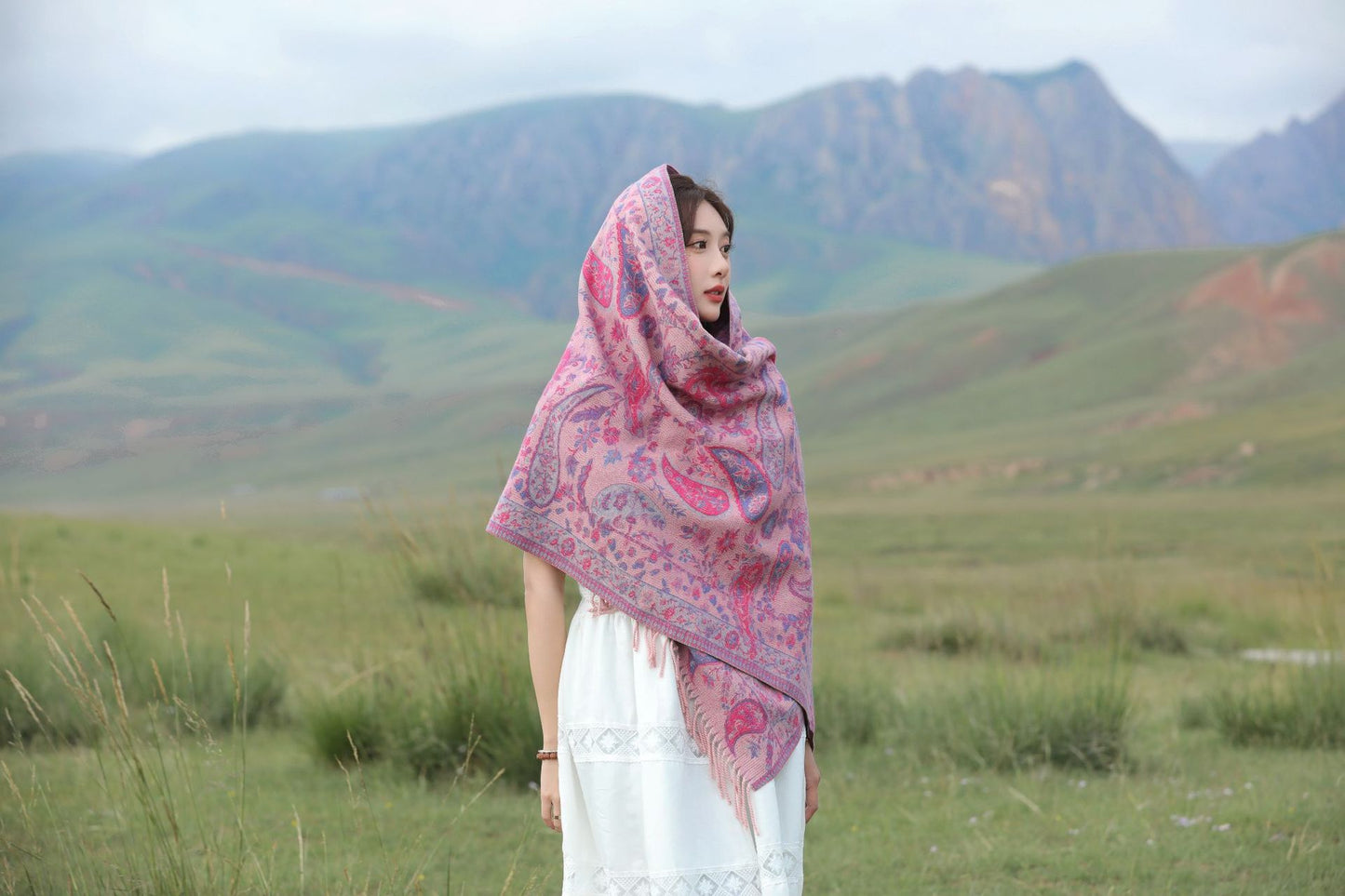 Autumn and Winter Scarf Shawl