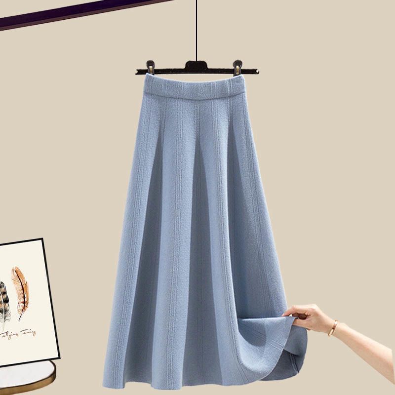 P autumn and winter dress two-piece set