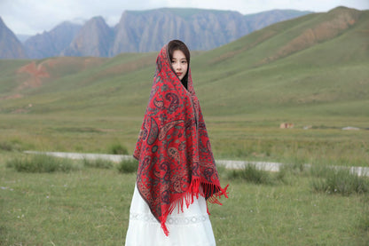 Autumn and Winter Scarf Shawl