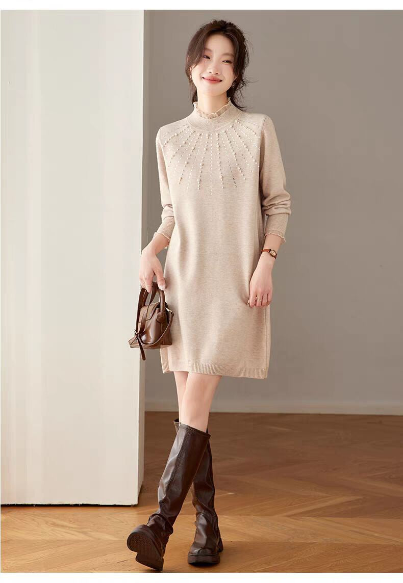 Autumn and Winter Knitted Sweater