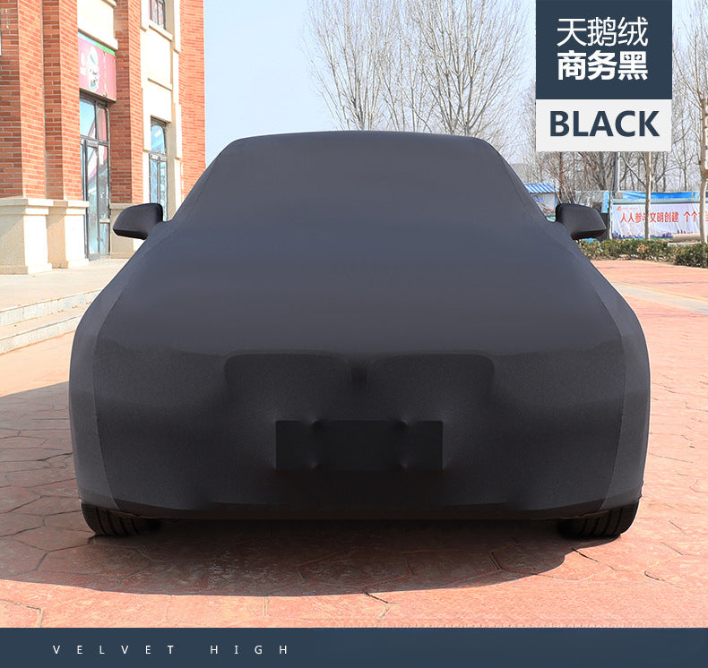 Elastic Fabric Car Cover Dustproof Cover
