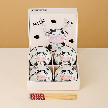 Ceramic Bowl Set Gift Box