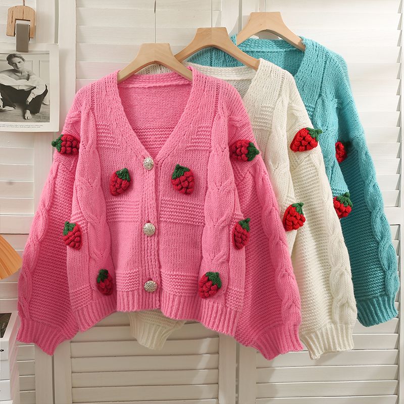 P sweater jacket