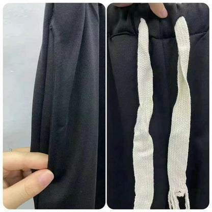 B2-m10 casual pants for women's spring and autumn new ins straight wide legs loose casual - Mixbatch