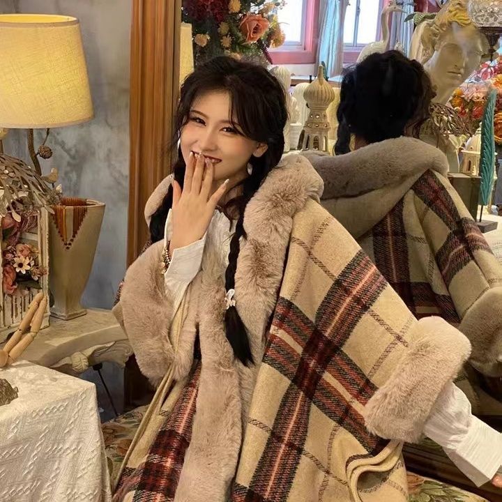 P Shawl Cloak Jacket