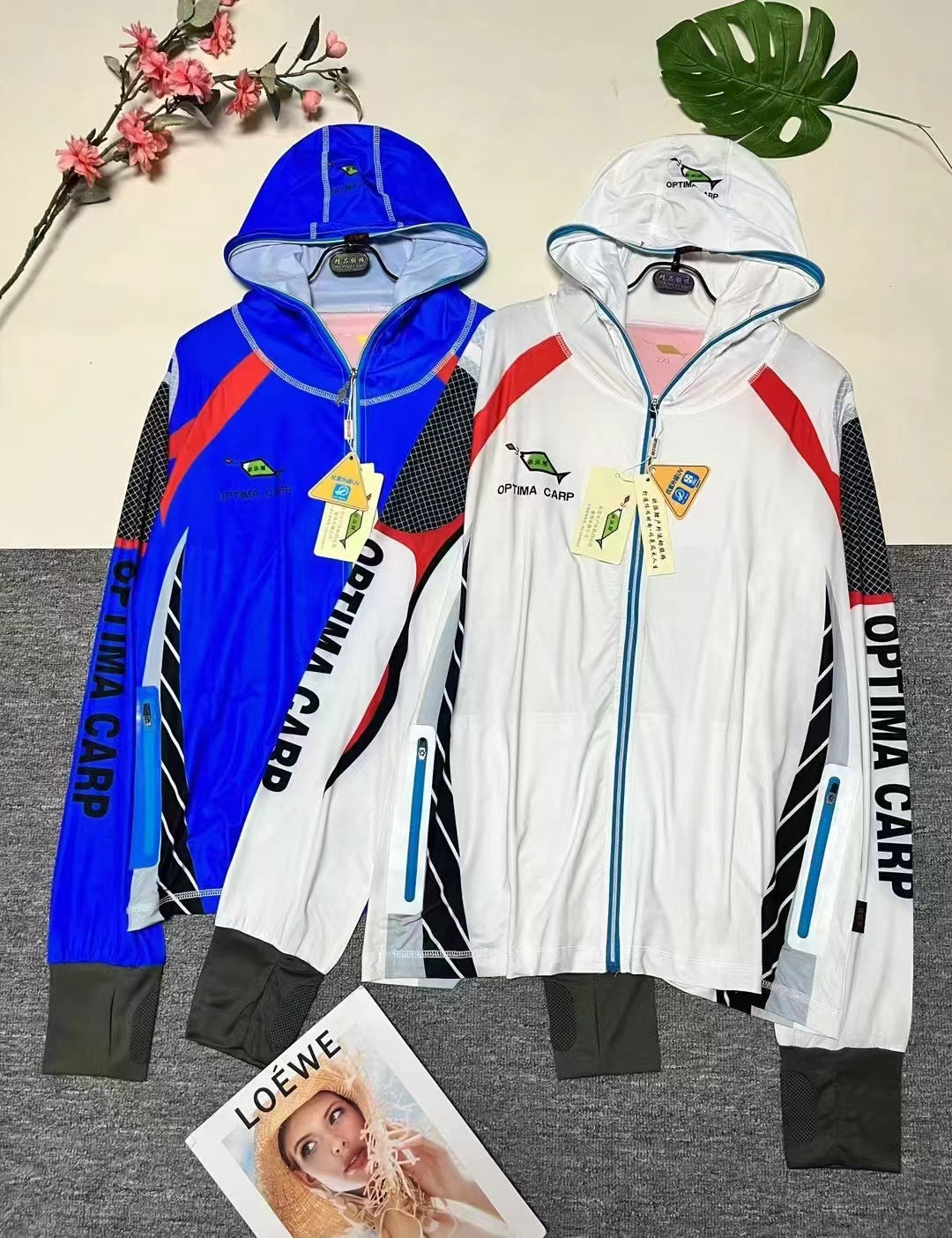 B2-m6 Summer sunscreen clothing men's new thin breathable sunscreen clothing outdoor fishing jacket trendy sunshade and UV protection - Mixbatch