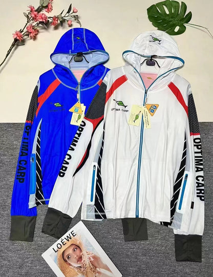 B2-m6 Summer sunscreen clothing men's new thin breathable sunscreen clothing outdoor fishing jacket trendy sunshade and UV protection - Mixbatch