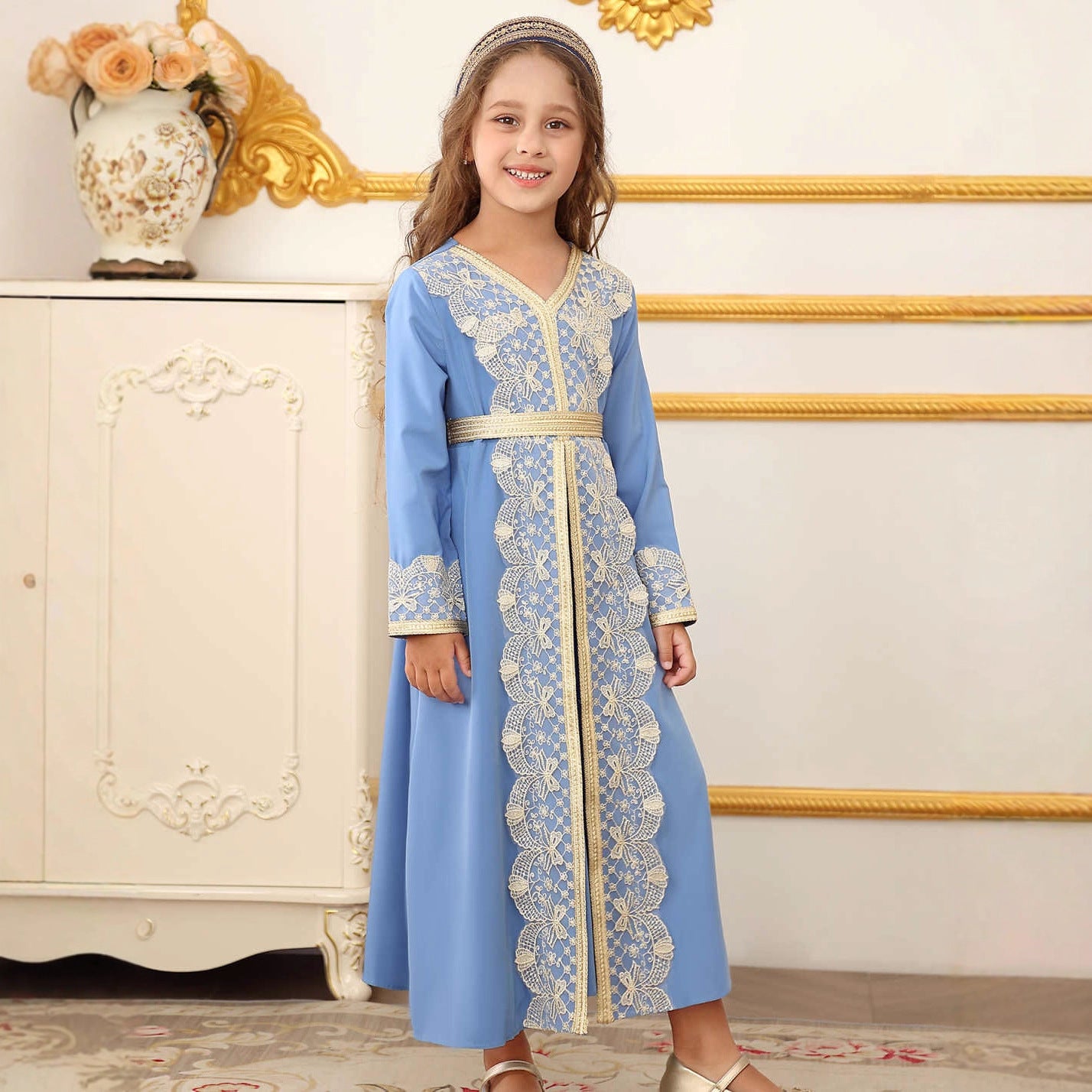 Children's Long Robe Dress