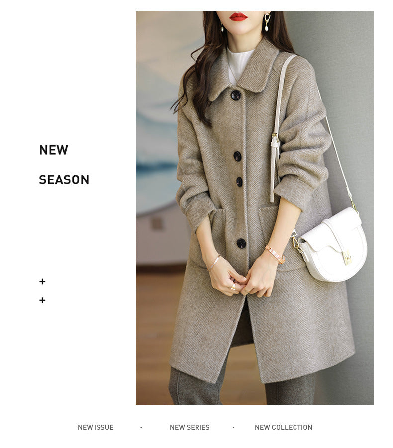 Autumn and Winter Wool Coat