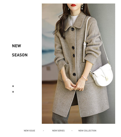 Autumn and Winter Wool Coat