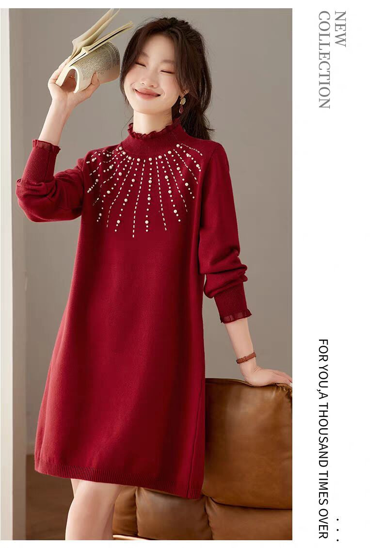 Autumn and Winter Knitted Sweater