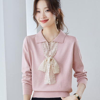 Long Sleeve Knitted Top