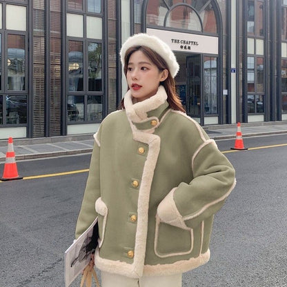 P thermal plush jacket