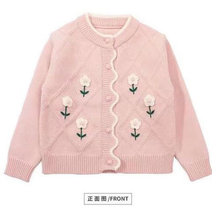 P Children's Knitted Cardigan
