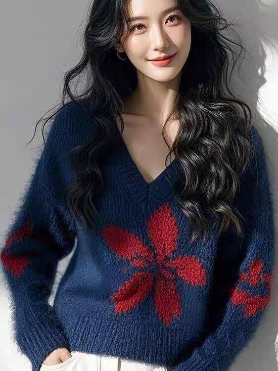 Knitted Sweater Top