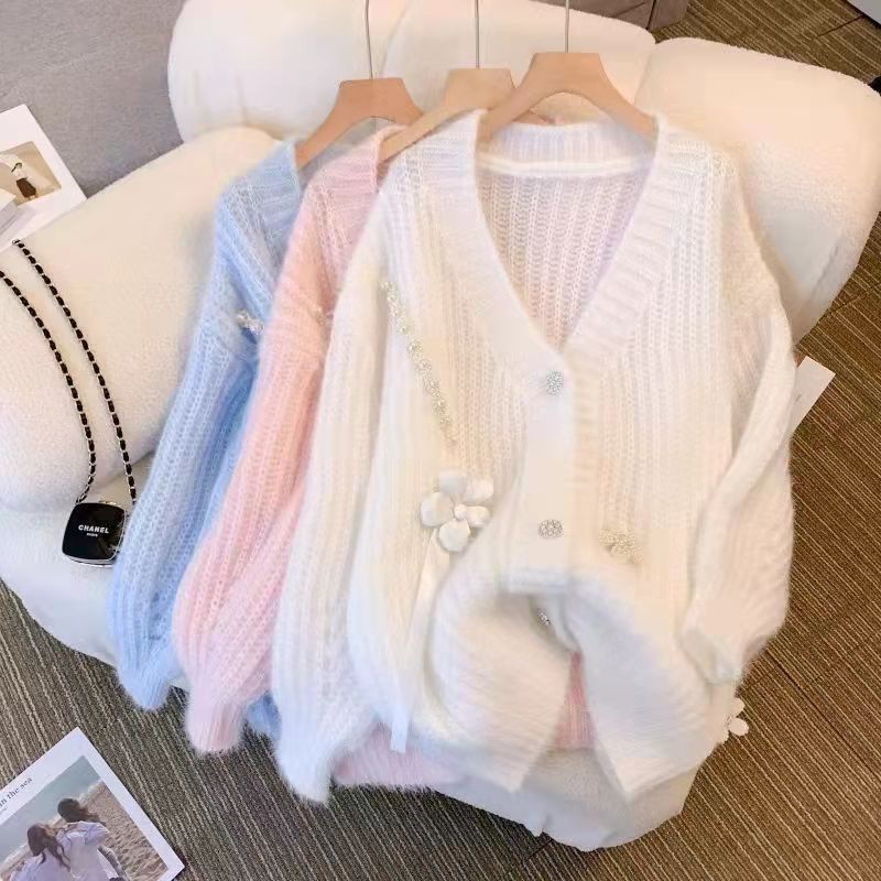 P sweater jacket