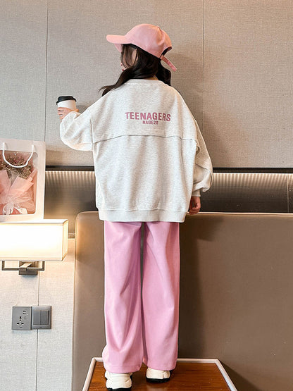 B2-m28 Girls spring and autumn cotton top - Mixbatch