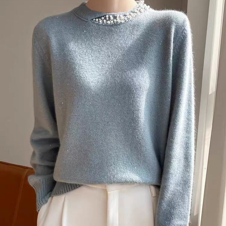 Knitted Long Sleeve Top