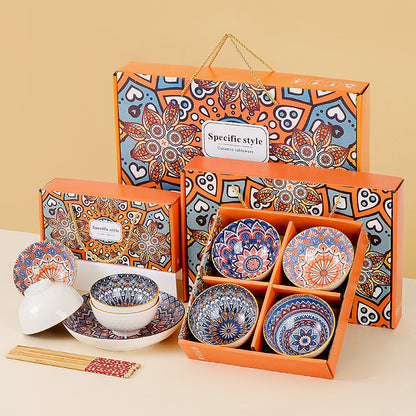 Ceramic Bowl Set Gift Box