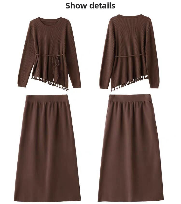 Knitted Two-Piece Set