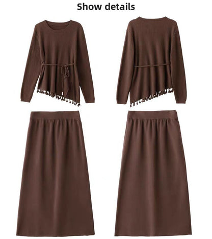 Knitted Two-Piece Set