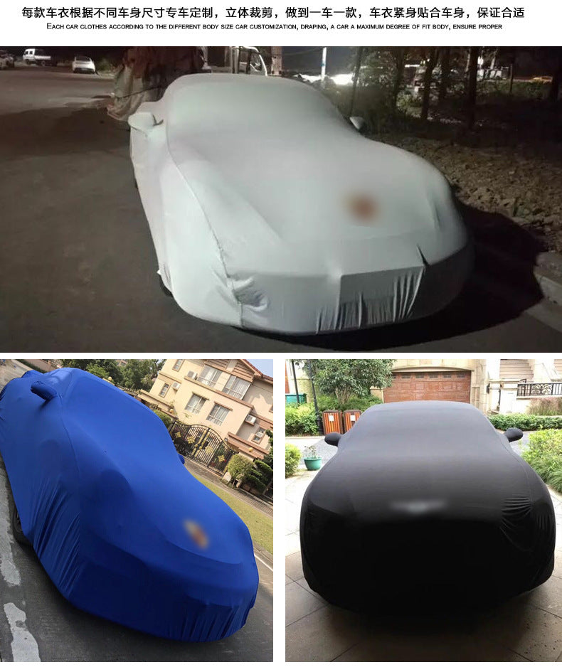 Elastic Fabric Car Cover Dustproof Cover