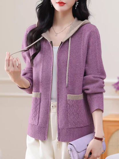 Knitted Top Jacket