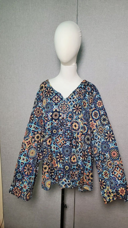 B3-M38   Summer new over size women's tops - Mixbatch