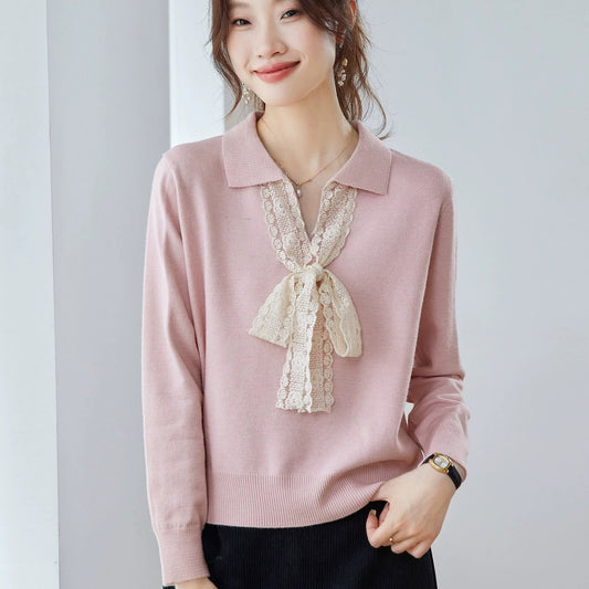 Long Sleeve Knitted Top