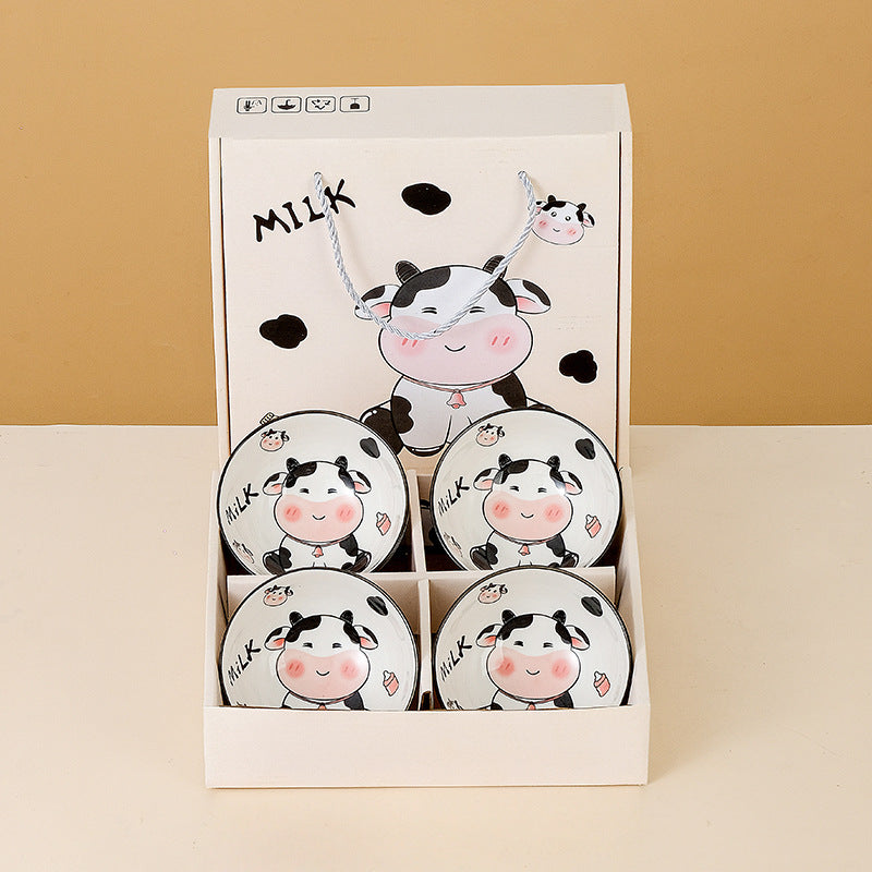 Ceramic Bowl Set Gift Box