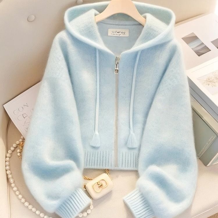 P sweater jacket