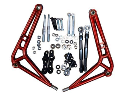 Modified for BMW E36 E46Racing Competition Front Lower Control Arm Large Angle Rear Torsion Bar Adjustment Tie Rod